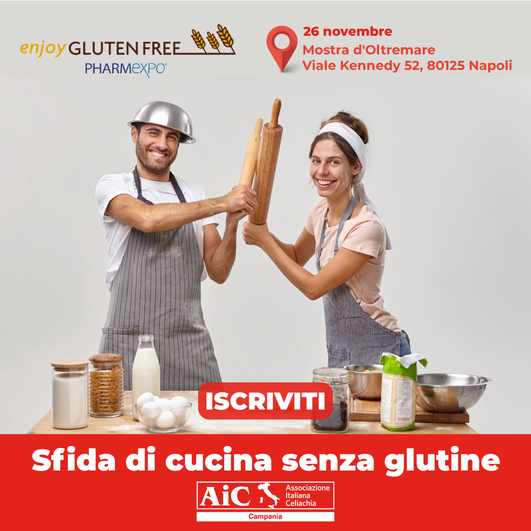 sfida di cucina senza glutine