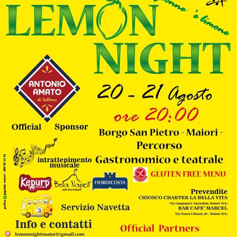 lemon night maiori 2016