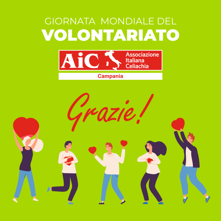 Giornata mondiale del volontariato Associazione Italiana Celiachia Campania